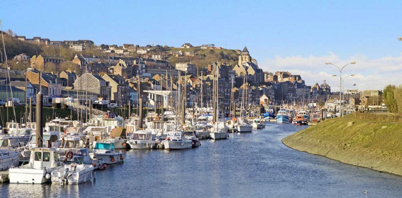L'Entre 2 Cotes Leilighet Le Tréport Eksteriør bilde